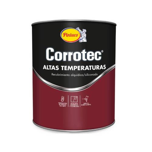 Pintura Corrotec Altas Temperaturas 904 (0°c-290°c) Galón