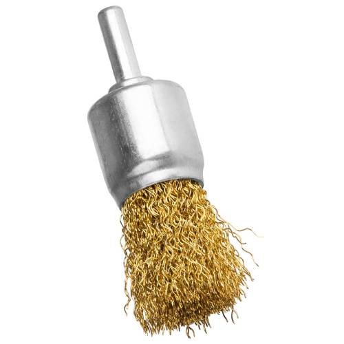 Grata Brocha Bronce con Espigo 1/4” x 3”