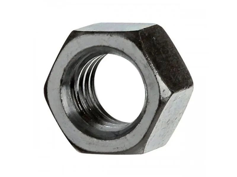 Tuerca Galvanizada Recubrimiento Zinc 1/4"