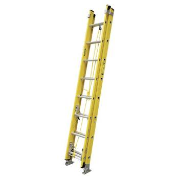 Escalera Extensión Fibra de Vidrio 8 a 16 Pasos