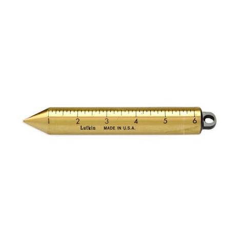 Plomada Medición a Fondo de Latón Sólido Crescent Lufkin 590GMEN – 20 oz SAE/Métrica