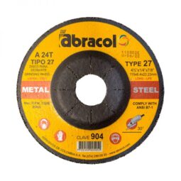 Disco Abracol Pulidor de Metal 4-1/2" x 1/4"