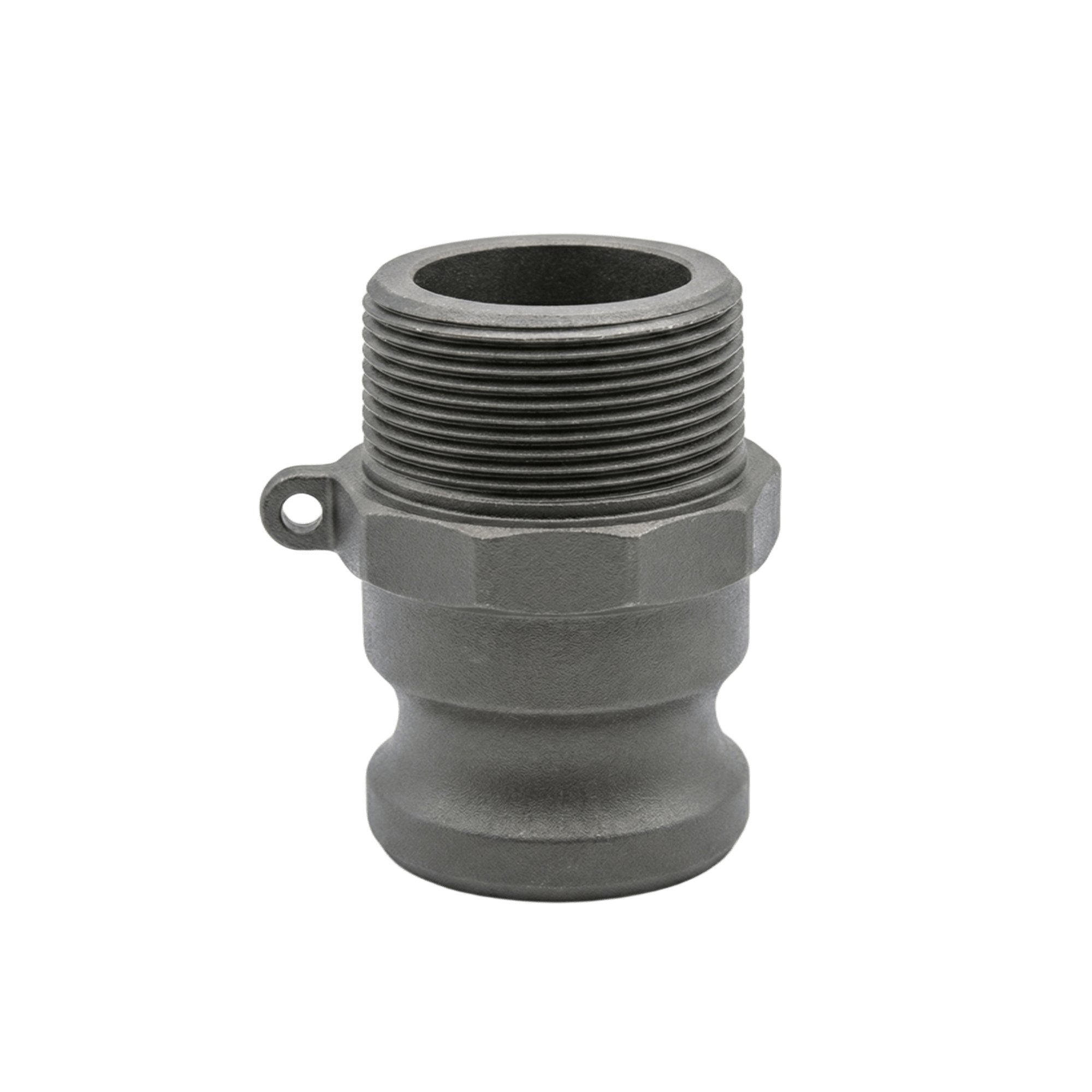 Acople Camlock Polipropileno 2" Tipo F (Macho x Rosca Macho NPT)