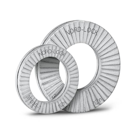 Arandela de Seguridad Nord-Lock NL3.5 acero al carbón para Tornillo M3.5 (1 par)