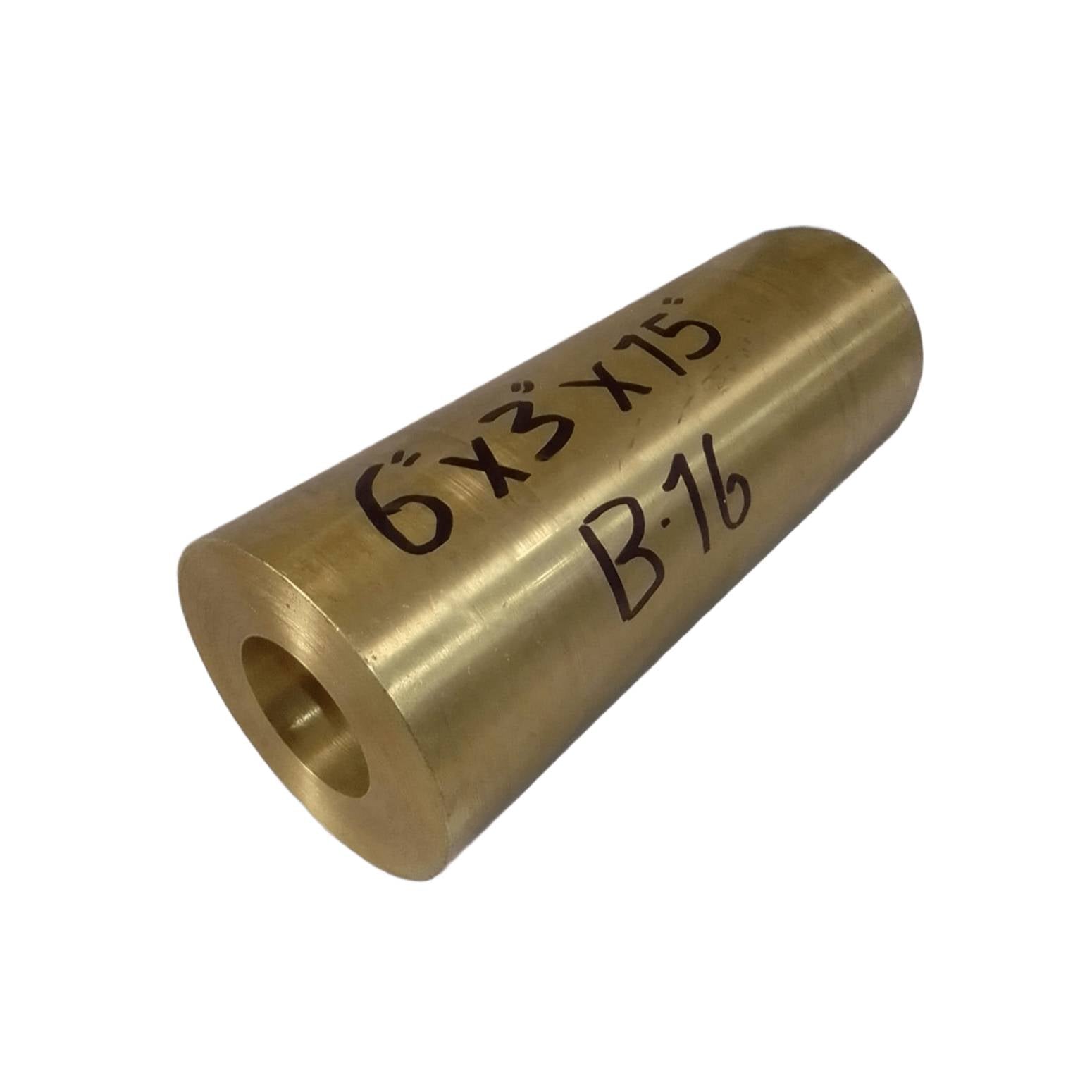 Buje Cilíndrico de Bronce H02 ASTM B16 3-3/4" x 2" Precio por  pulgada