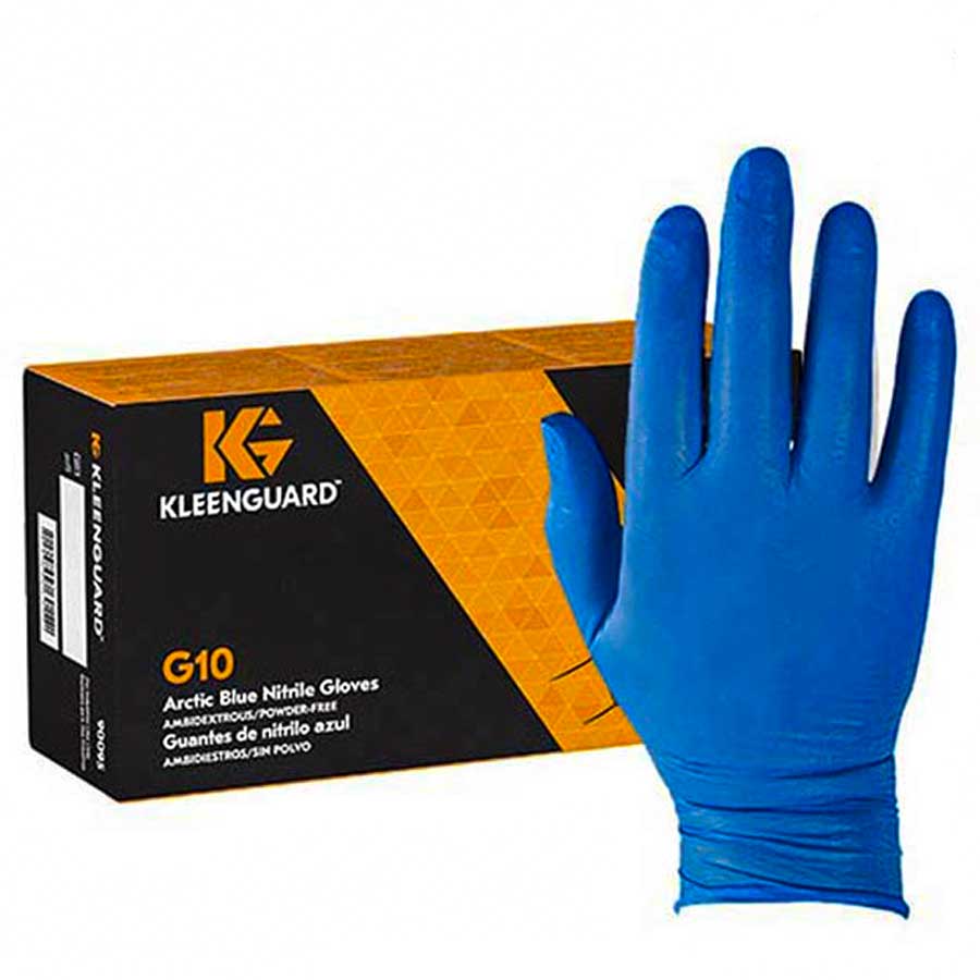 Caja de Guantes de Nitrilo Azul G10 - Talla M - Kleenguard