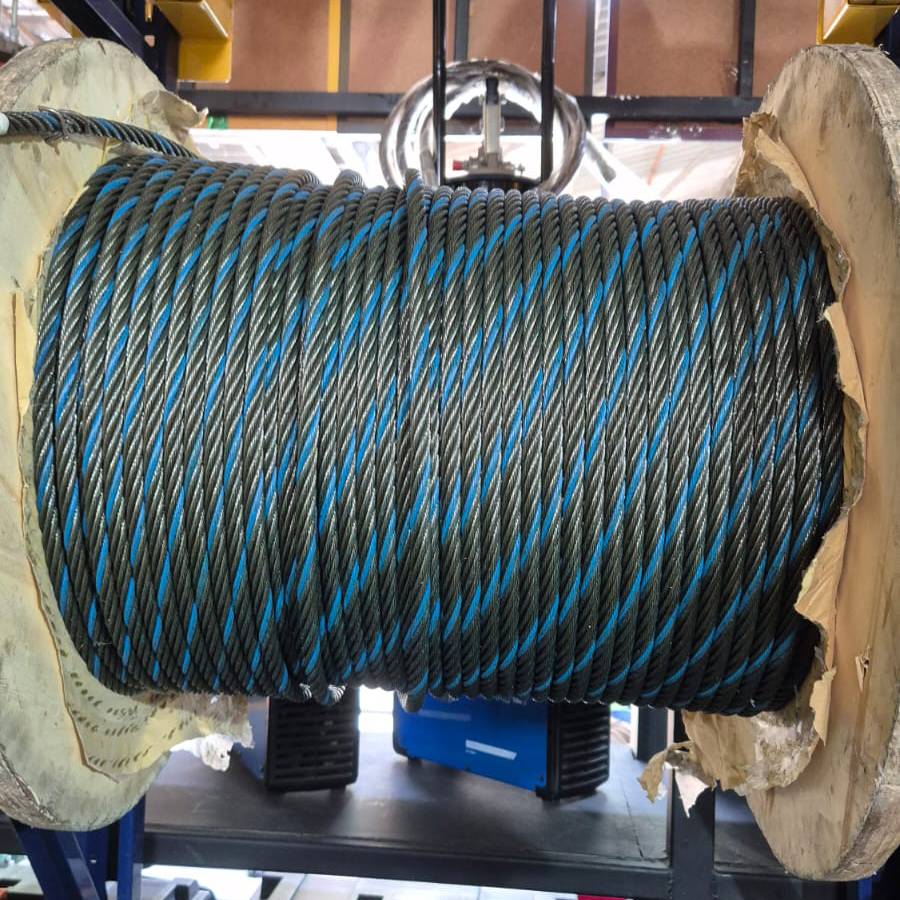 Cable de Acero Alquitranado con Alma de Acero 1/2" 6x19 (metro)