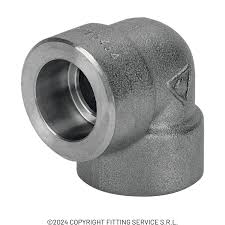 Codo de Acero al Carbón Clase 3000, Socket Weld, Diámetro 3/4"