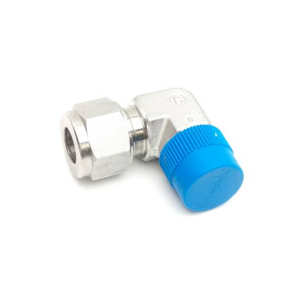 Codo de Acero Inoxidable SS316, 3/8" OD x 1/4" NPT