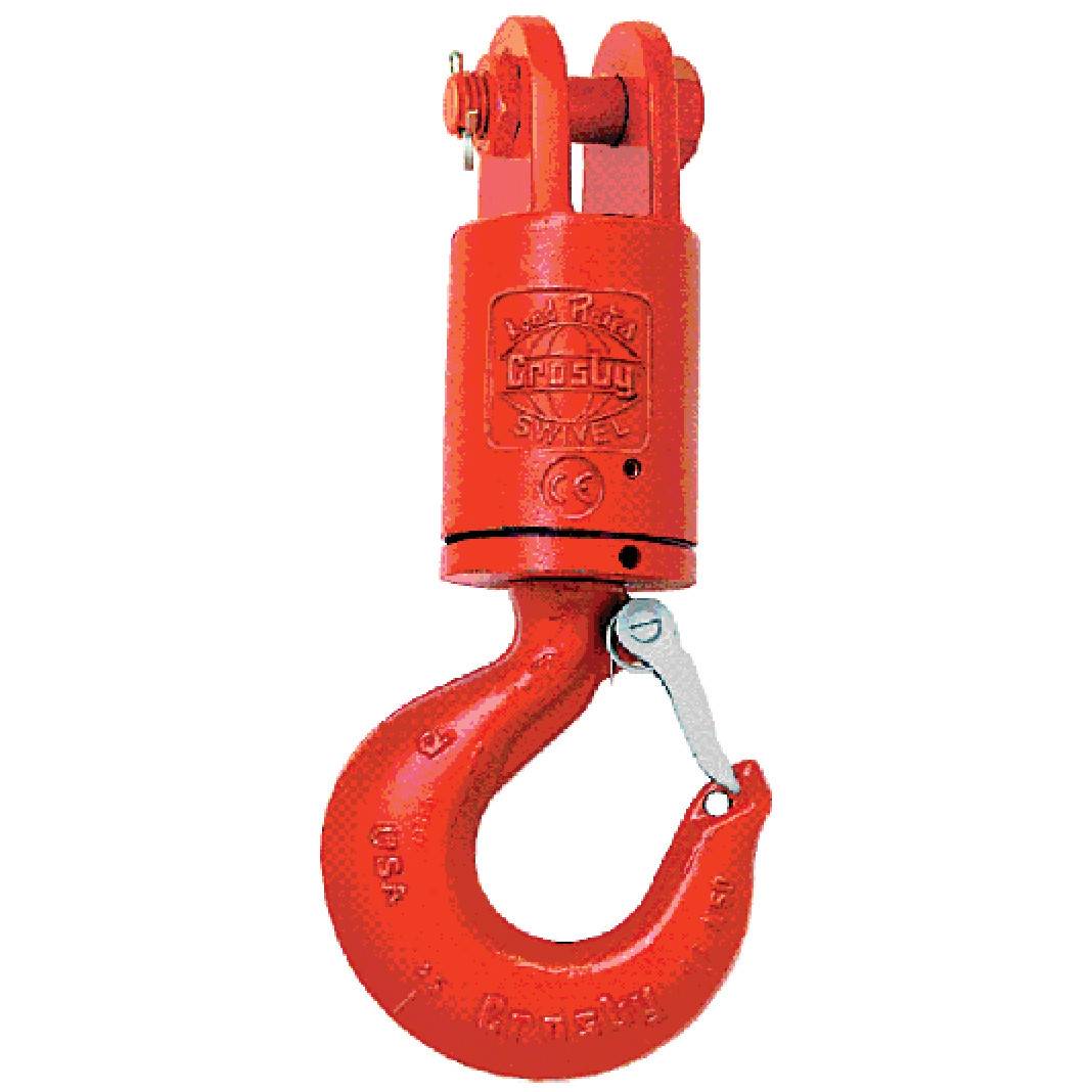 Destorcedor Crosby S-1 Mandíbula-Gancho con Rodamientos de Rodillos 5t #Parte: 297217