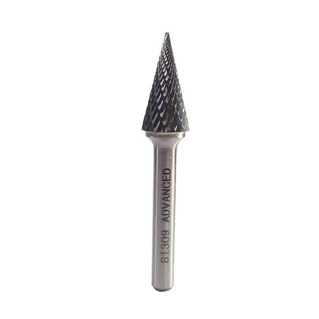 Fresa Cónica Doble Corte SM-3 - 1/4" x 1" x 1/4"