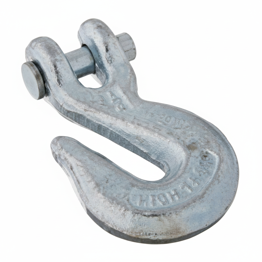 Gancho de Agarre 1/4 Acero Forjado Galvanizado