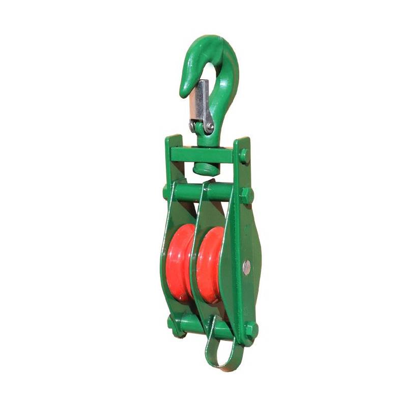Polea Doble en Acero 3" 0.5 Ton Kangaroo
