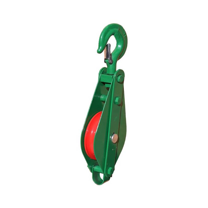 Polea Sencilla de Acero 5" Cap. 1.5 Ton Kangaroo