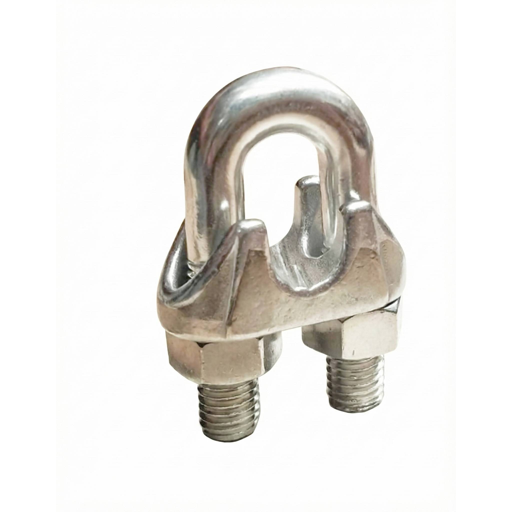 Perro para Cable de 1/2" en Acero Inoxidable -  Tipo Pesado