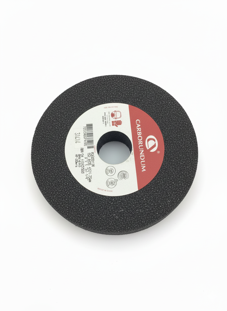 Piedra Esmeril Carborundum 6" x 1" x 1-1/4" - Grano A36 para Desbaste