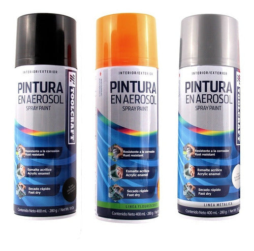 Pintura Aerosol Gris Máquina TC1649