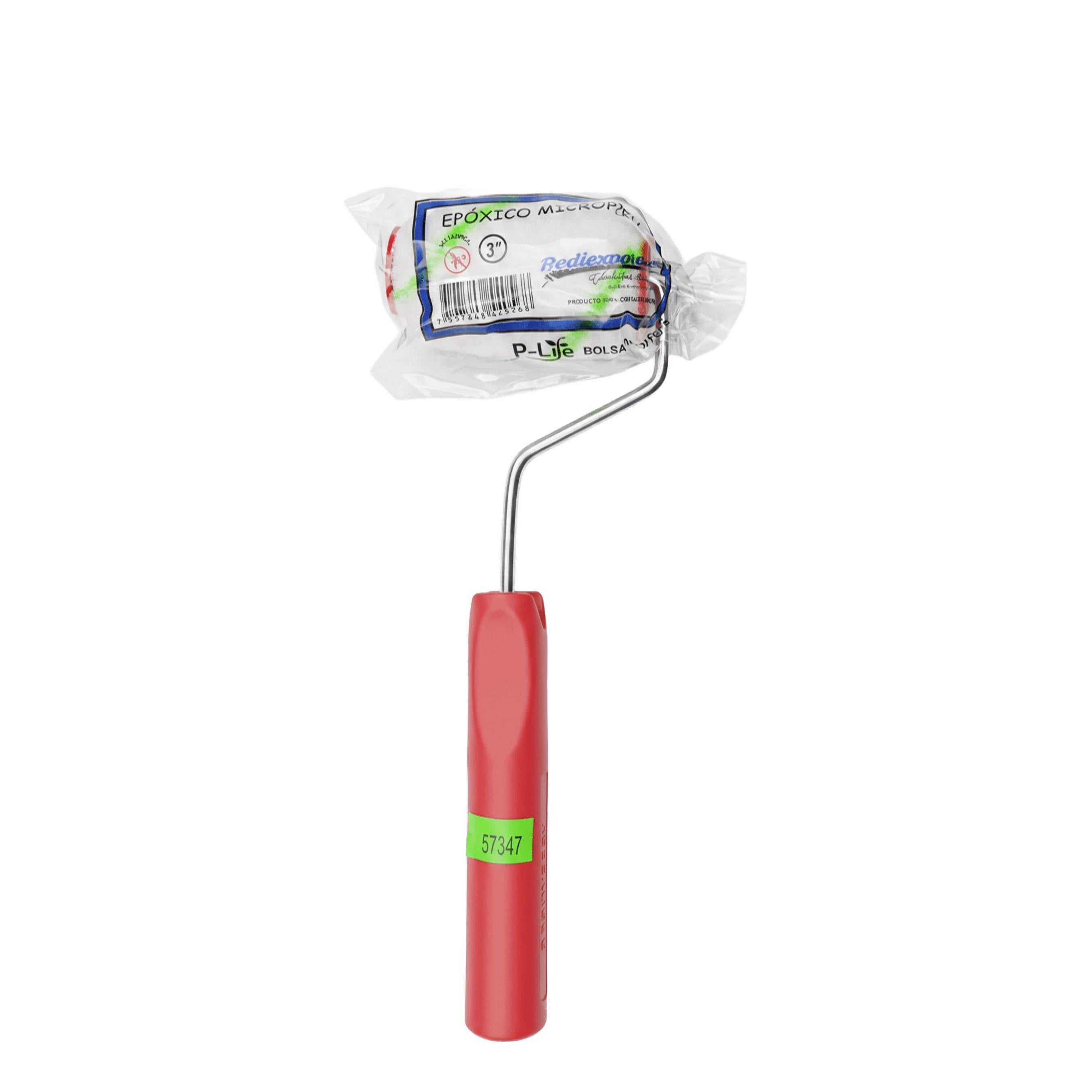 Rodillo Epóxico Microfibra 3 Pulgadas para Acabados Finos