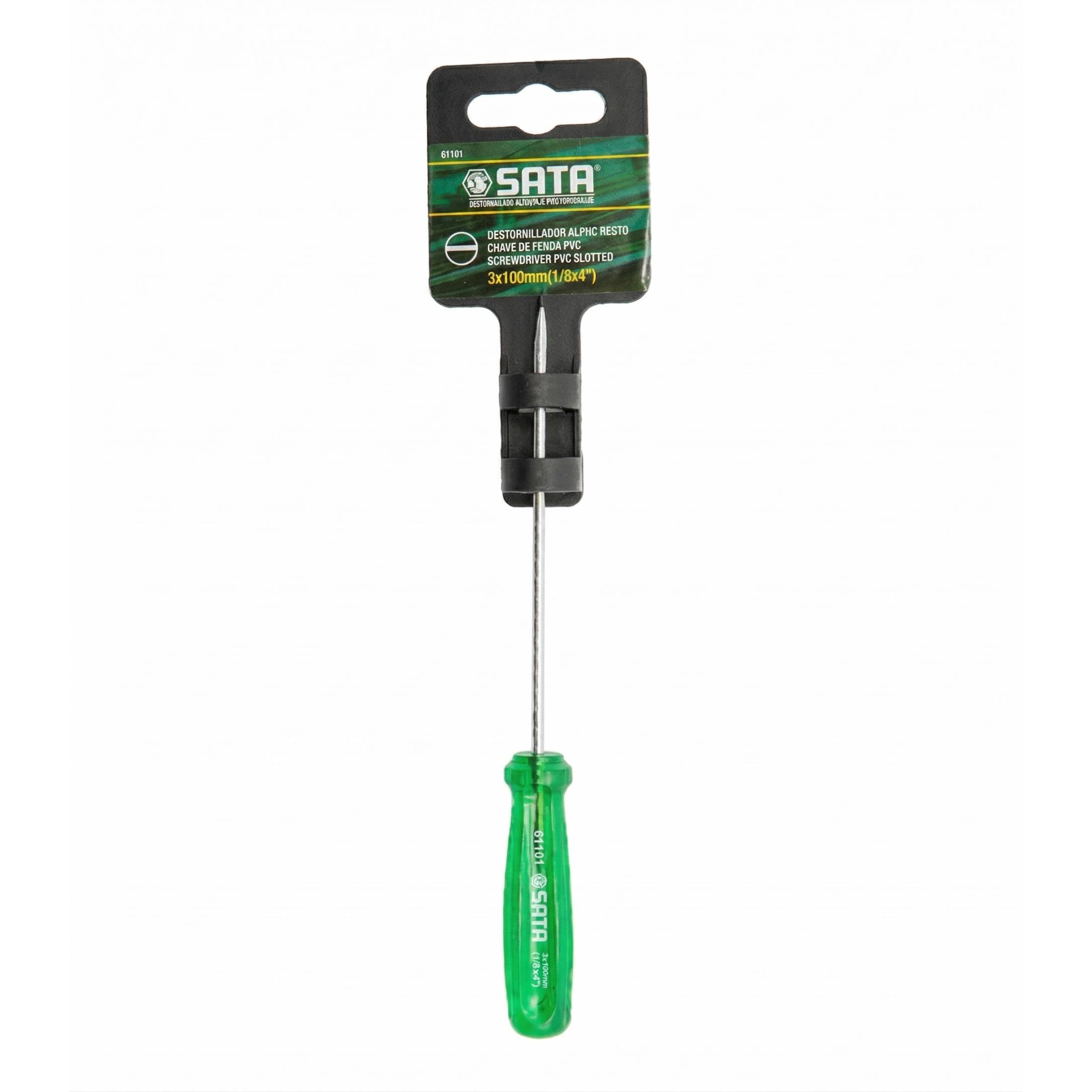 Destornillador Pala 1/8" x 4" Sata ST65101