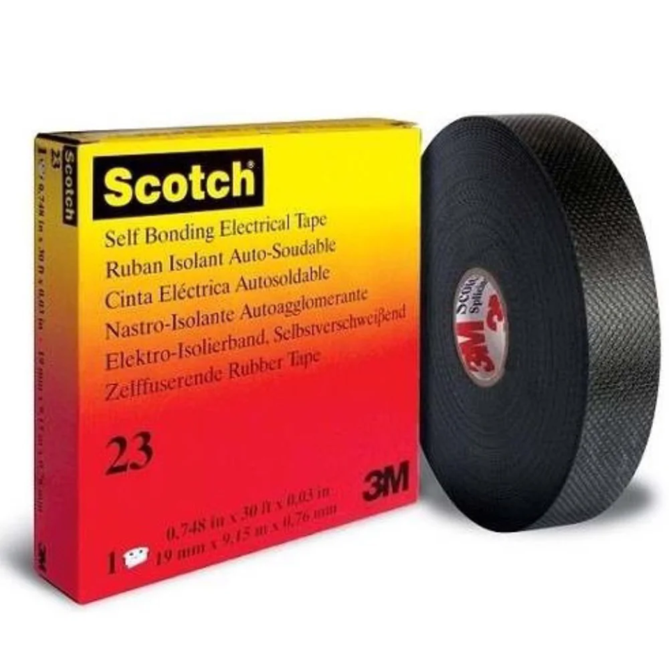 Cinta Autosoldable de Goma Scotch 23 3M