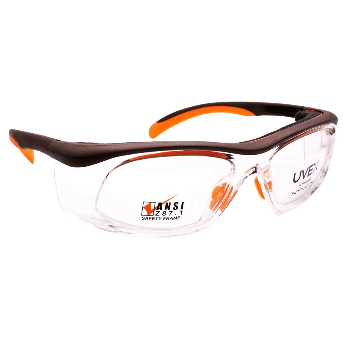 Montura de Gafas de Seguridad Titmus SWRx SW06 Trogamid Nylon Marron y Naranja 57.16.125