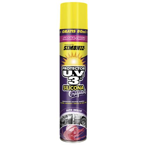 Silicona en Spray Simoniz UV3