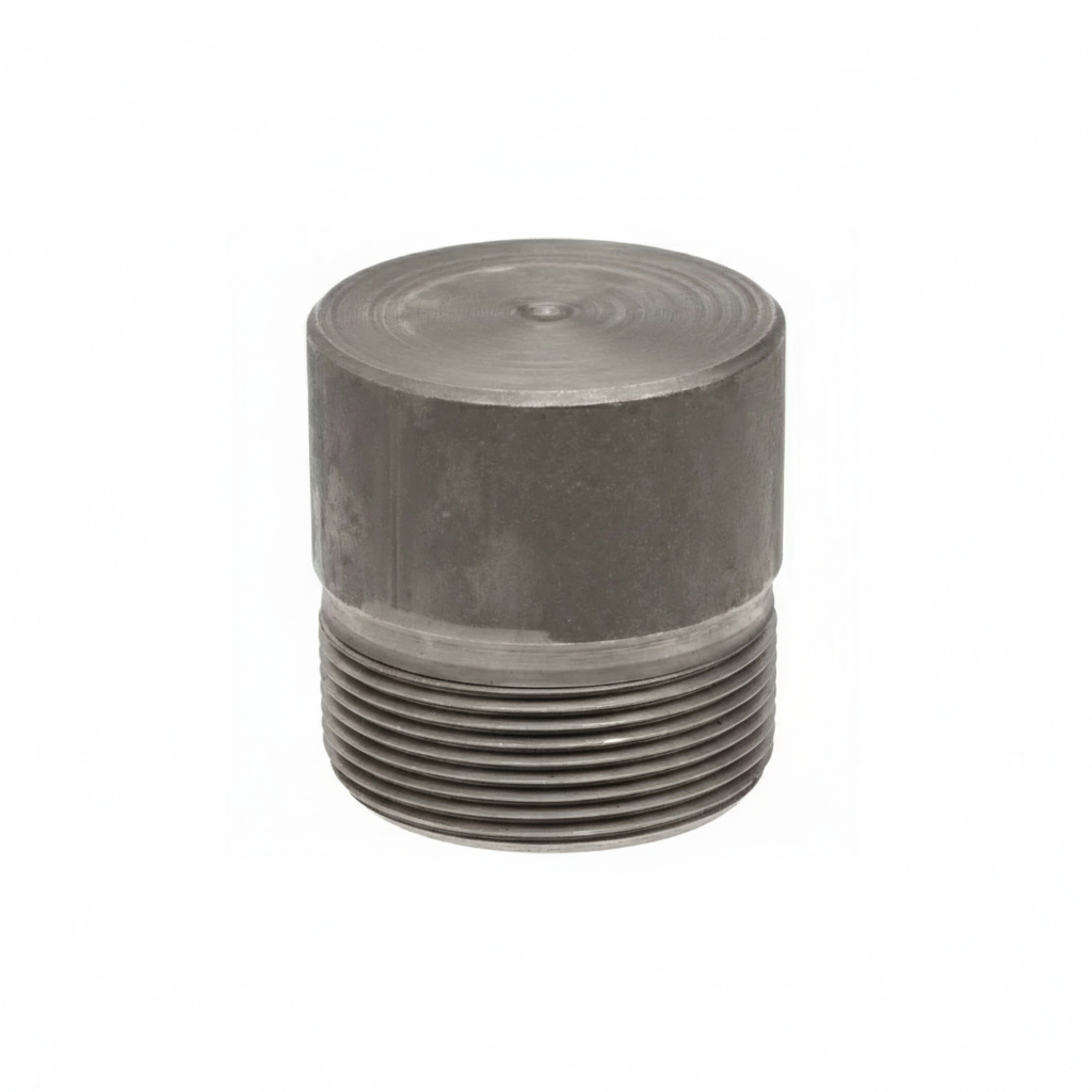 Tapón Acero al Carbón NPT 3000 Lb 1" Cabeza Redonda