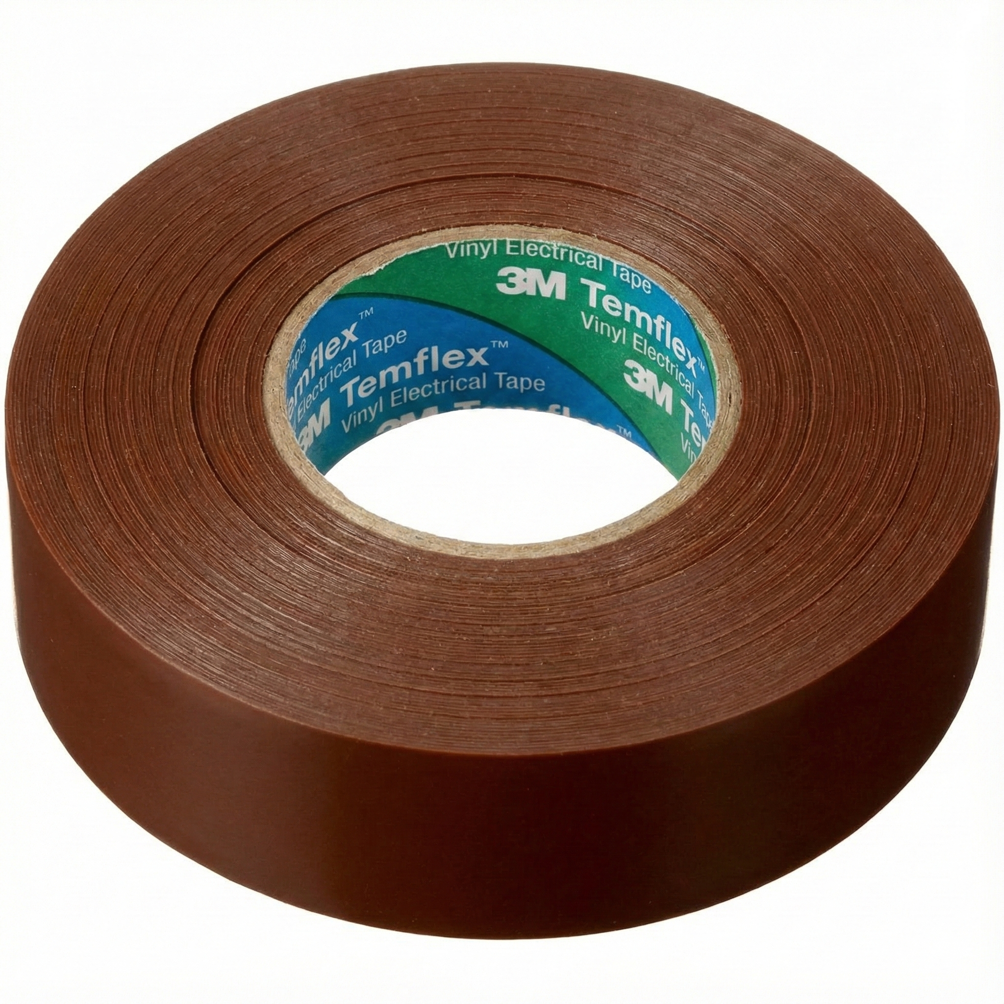 Cinta Aislante de Vinilo Temflex Café 10m