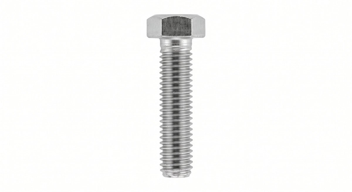 Tornillo Hexagonal Acero Inoxidable 316 5/16 x 1 Pulgada Largo Rosca