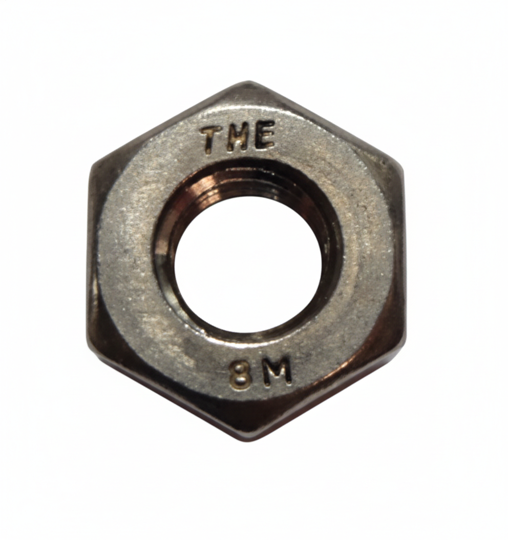 Tuerca Hexagonal Pesada Acero Inoxidable 304 1 Pulgada 8H