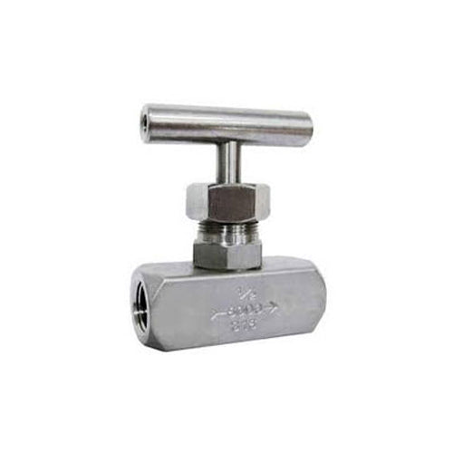 Válvula de aguja 1/2" acero inox. 316 Hylok NV3-H-8T-S316
