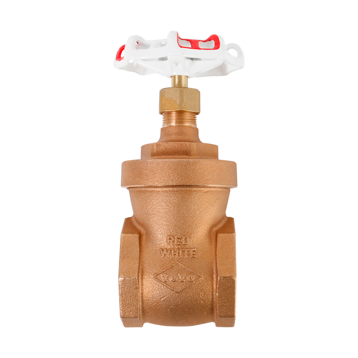 Válvula de Compuerta Red White Bronce 2 Pulgadas Clase 200 LB NPT