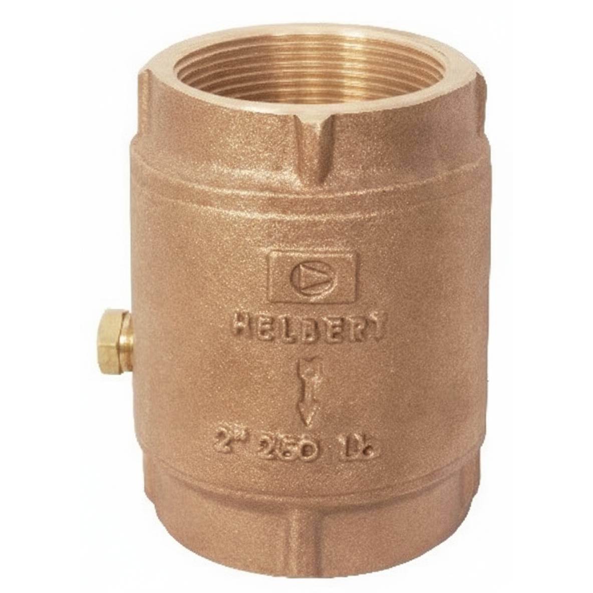Valvula Cheque Hidro 3/4 Pulgada HFVC 019 Bronce Helbert
