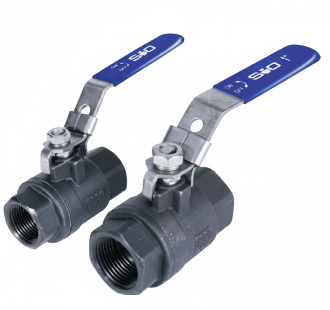 Válvula de Bola 2" Acero al Carbono A-105 / WCB 1000 PSI - Paso Total