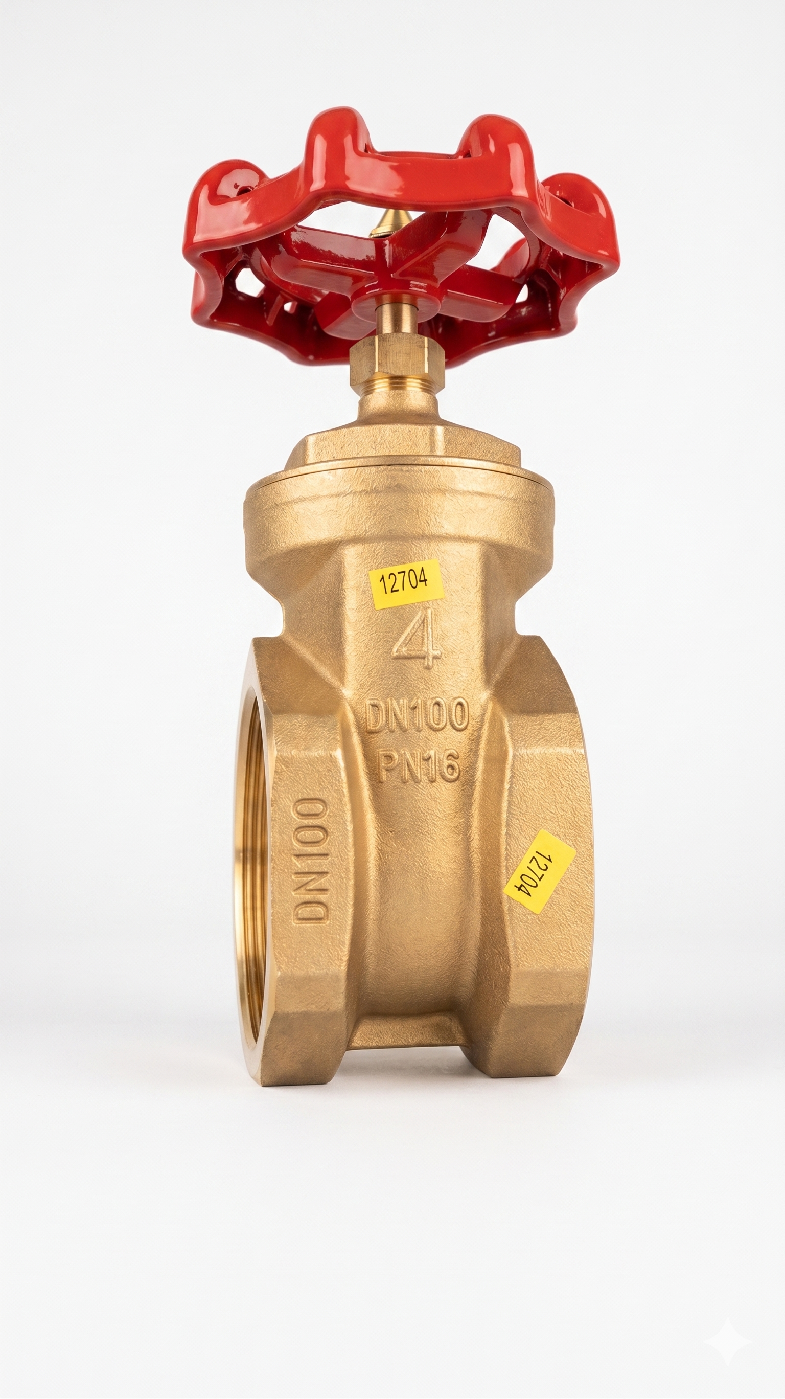 Válvula de Compuerta de Latón 4" Clase 200 LB Conexión NPT Double-Line