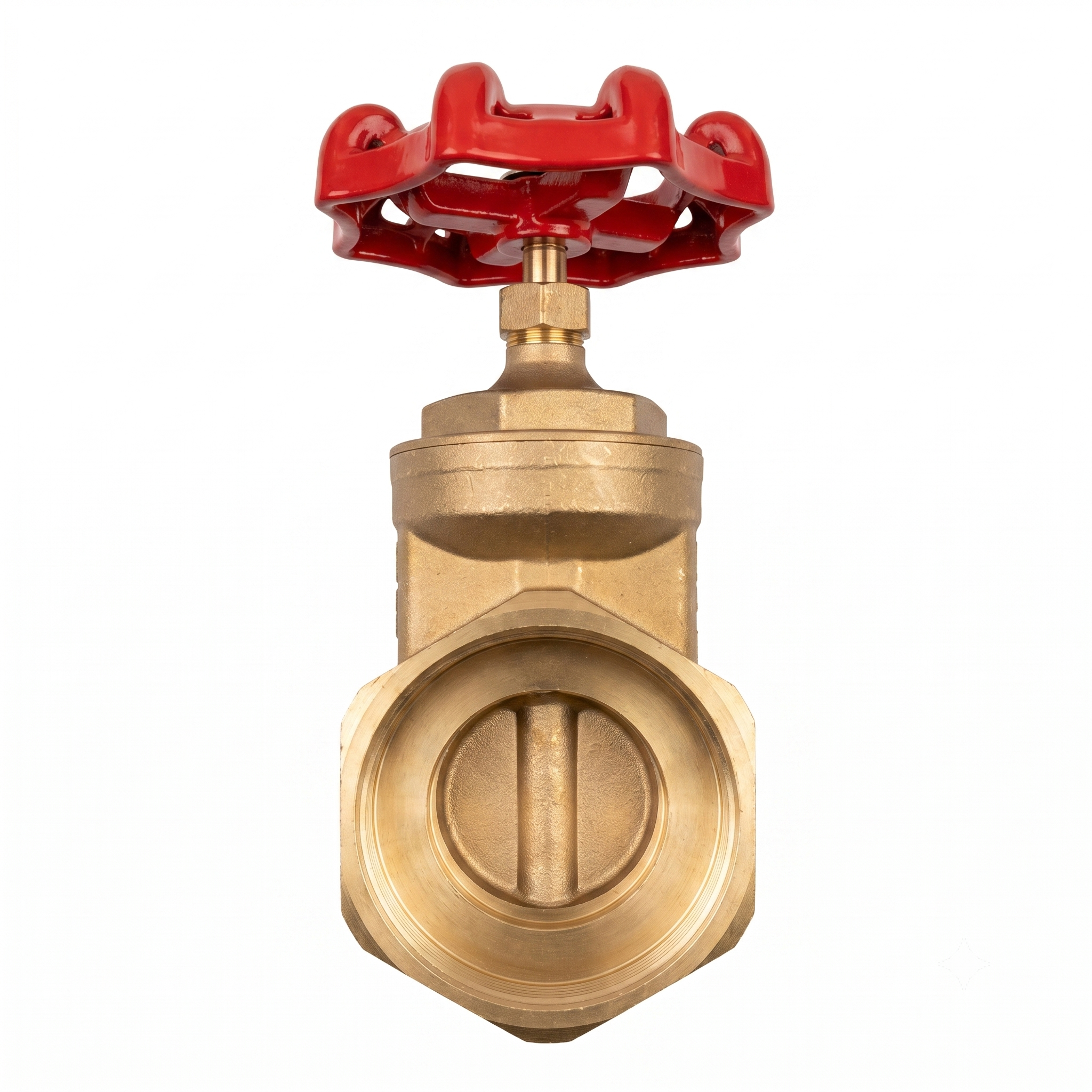 Válvula de Compuerta de Latón 4" Clase 200 LB Conexión NPT Double-Line