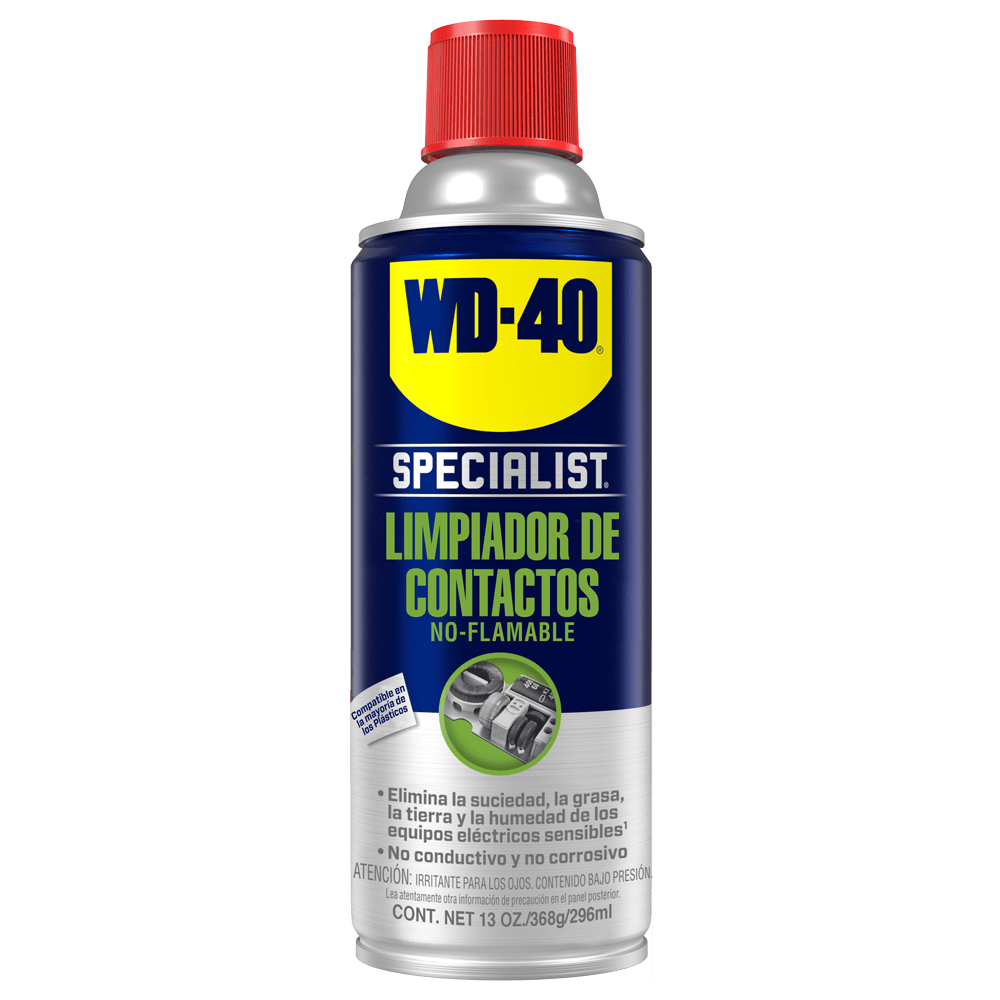 WD-40 Limpiador de Contactos, No Inflamable