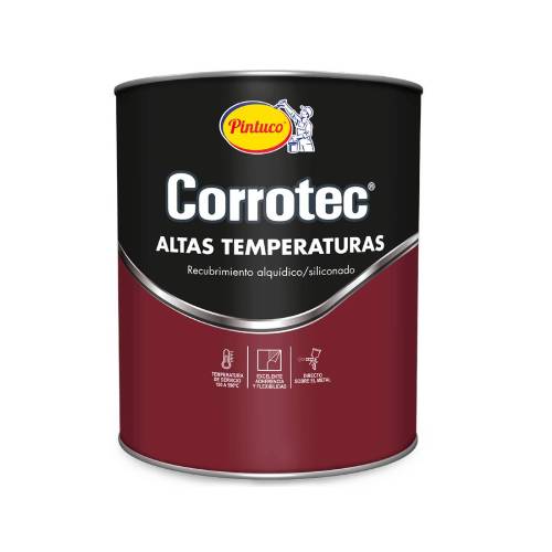 Pintura Alta Temperatura Aluminio 905 Galón Pintuco