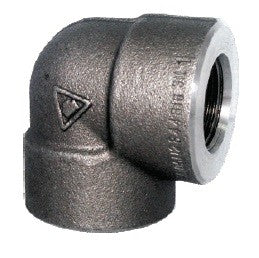 Codo de Acero al Carbón Clase 3000, Socket Weld, Diámetro 1-1/4"