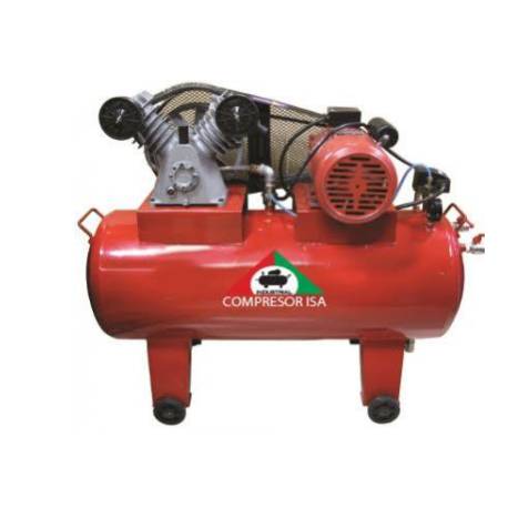 Compresor de Aire ISA 2 HP, 35 Galones, 200 PSI, Modelo de 2 Pistones