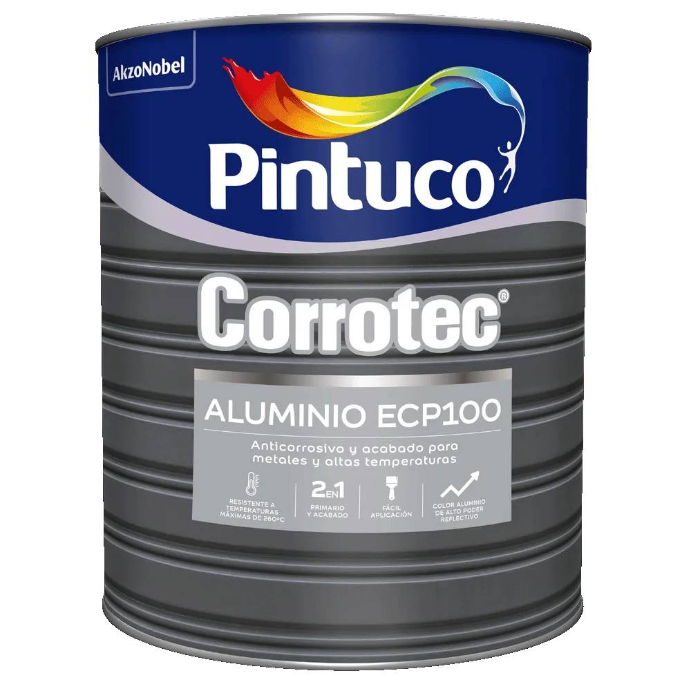 Esmalte Aluminio ECP-100 Pintuco Galón