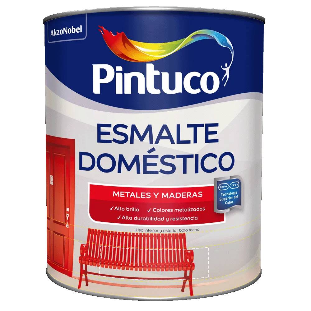 Esmalte Doméstico Aluminio P-153 Pintuco Galón