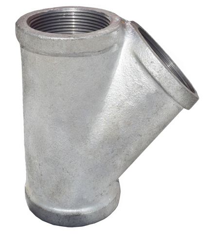 Yee Galvanizada Roscada 1/2"