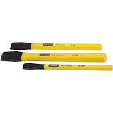 Juego Cinceles Stanley 3 Piezas 3/8"-5/8" Ref 16-298