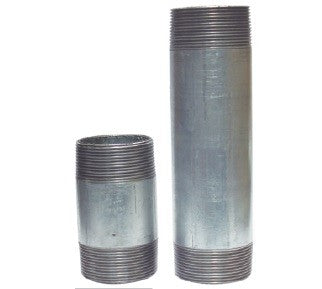 Niple Galvanizado 1-1/4" x 10" Clase 150