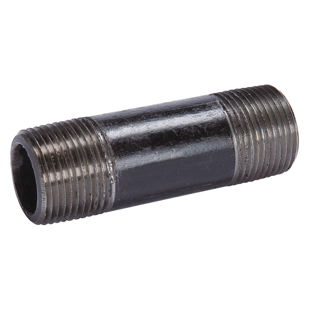 Niple de Acero al Carbón SCH 80, Diámetro 1-1/4", Longitud 10"