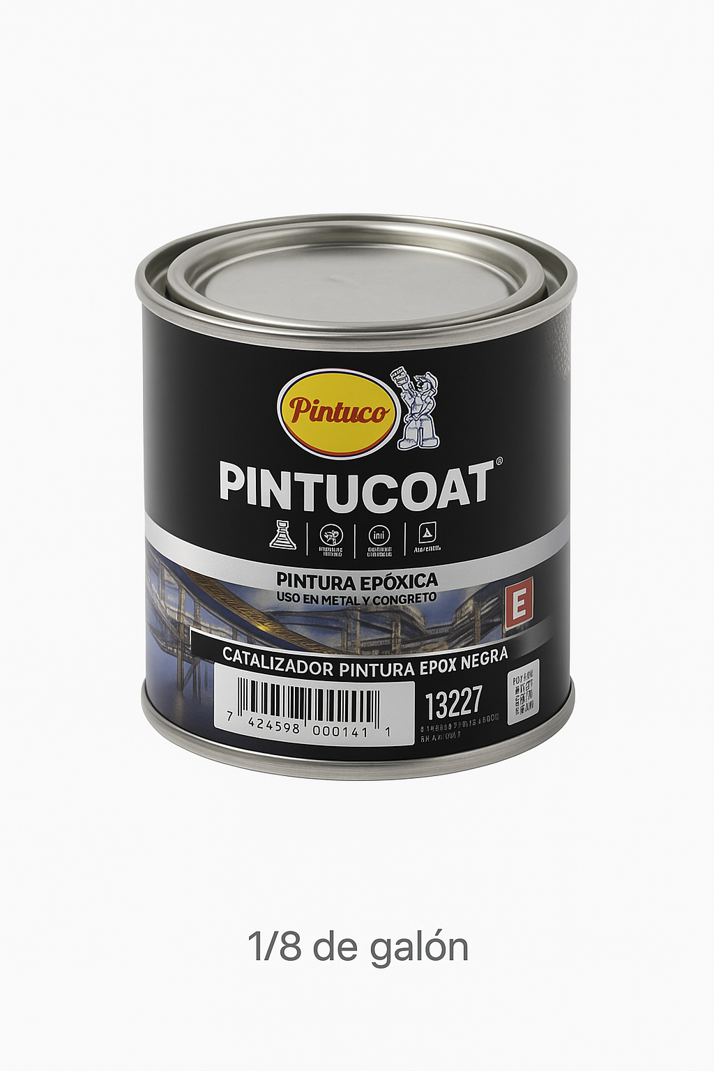 Catalizador Pintura Epoxi Incoloro 1/8 Gal 13227