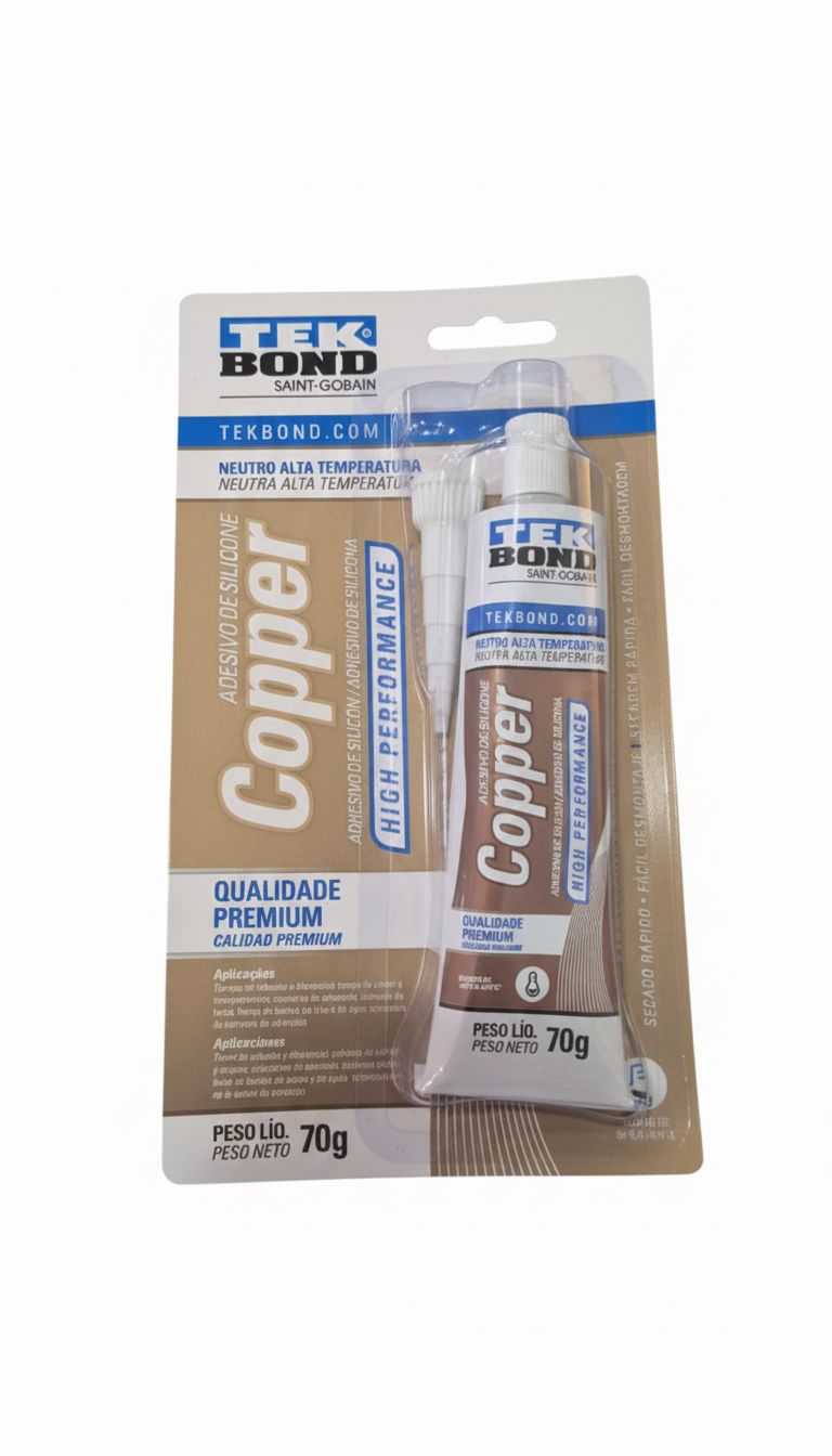 Sellador de Juntas Neutro Alta Performance Cobre - 70g en Blíster