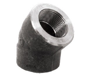 Semicodo Acero al Carbón 3000 Lbs 3/4" Socket Weld