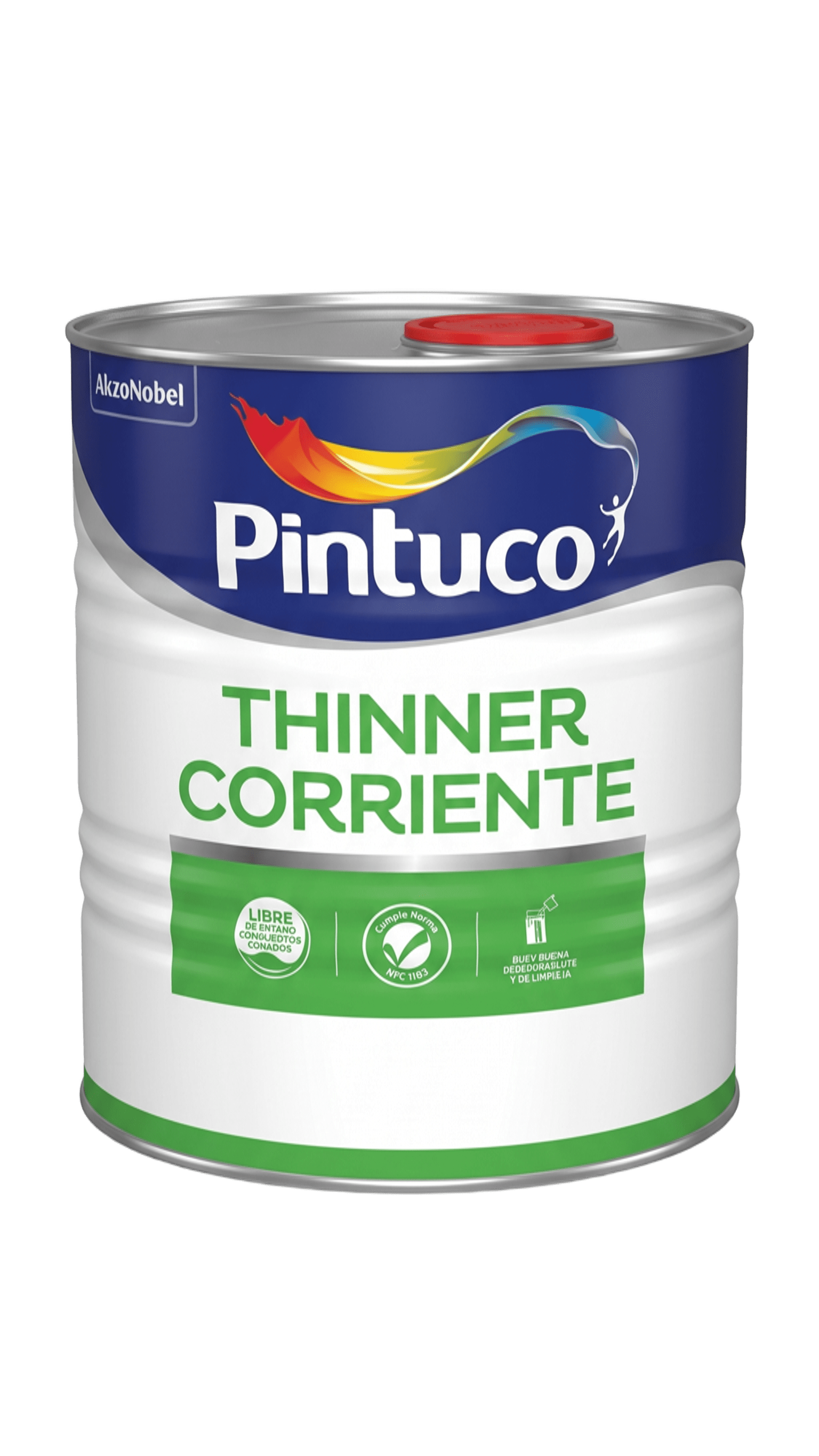 Galón Thinner Corriente 21219 - Solvente y Diluyente de 3.79L